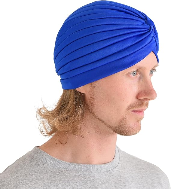 CHARM Fashion Fortune Teller Turban - Twist Vintage Head Wrap Turban Costume Chemo Hat