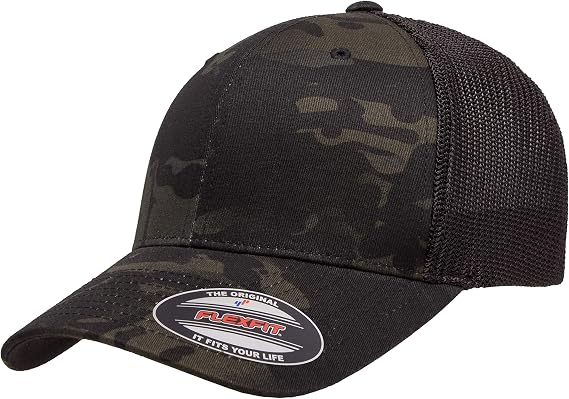 Flexfit Men's Two-Tone Stretch Mesh Fitted Cap