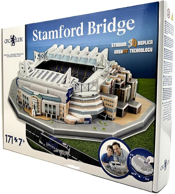 NANOSTAND Dispersa Chelsea Football Club Stamford Puzzle - Multicoloured, One Size PLG3725