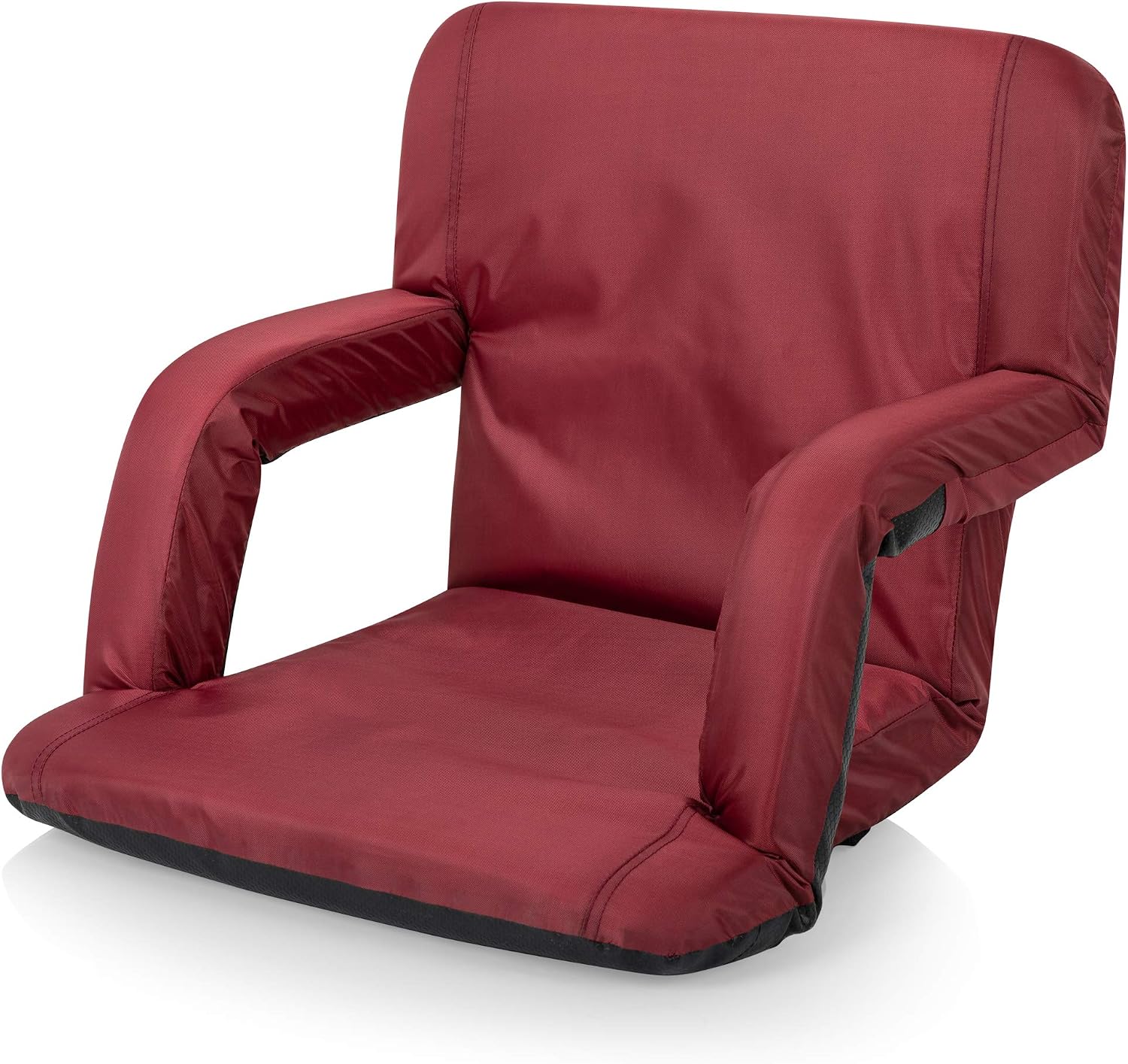 ONIVA - a Picnic Time Brand - Ventura Reclining Stadium Seat with Back Support, Bleacher Seat