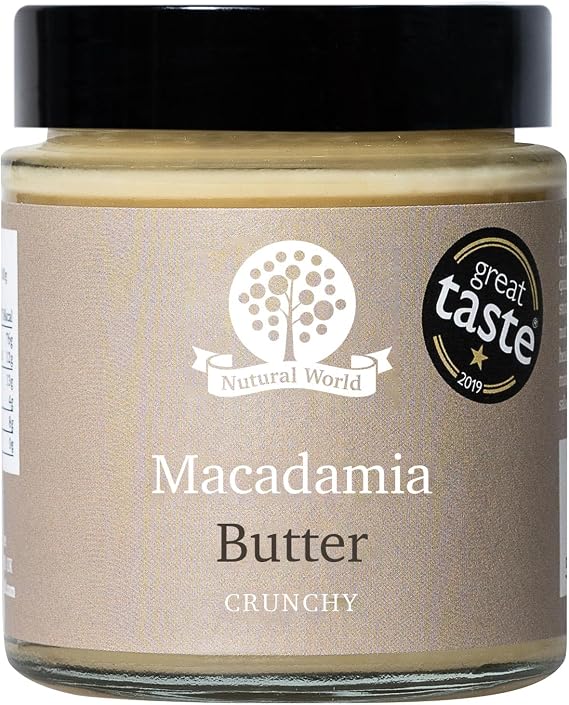 Nutural World - Crunchy Macadamia Nut Butter (170g)
