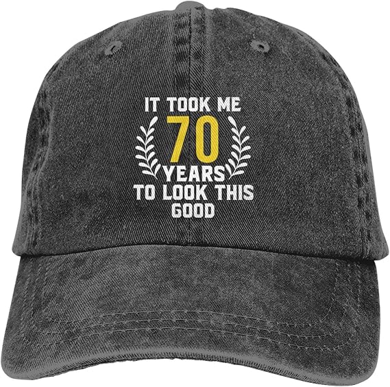 It Took Me 70 Years to Look This Good Baseball Cap 70th Birthday Gifts for Men Trucker Hat 4 Fun Summer Dad Hat
