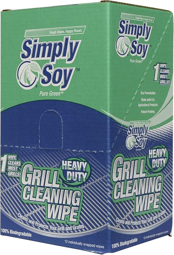 BET-0036 Simply Soy Grill Cleaning Wipes