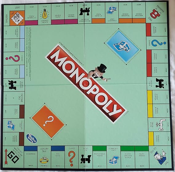 Monopoly Classic Replacement Board by Hasbro
