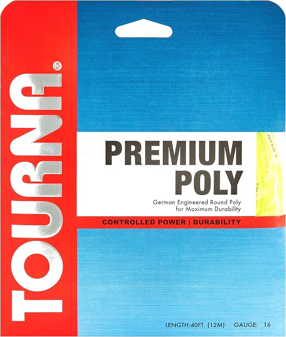 Tourna Premium Poly Durable Tennis String