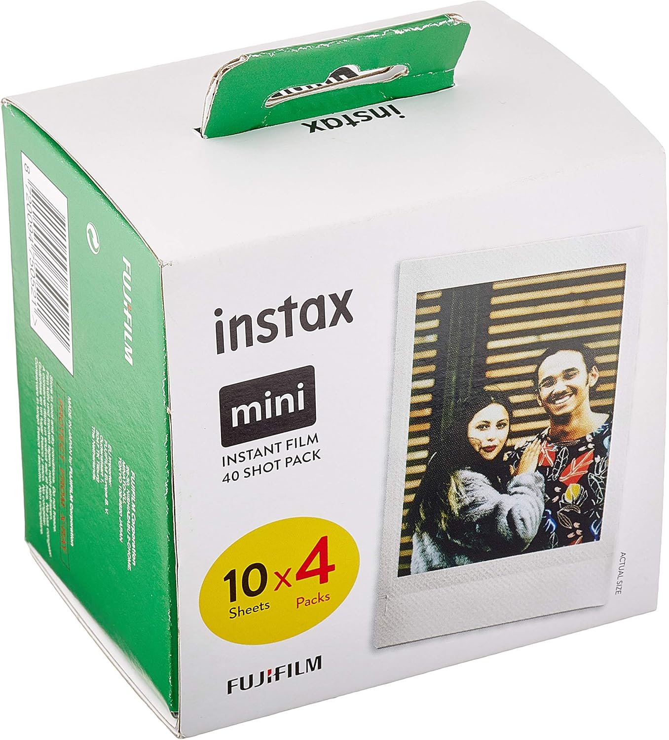 Instax Fujifilm Mini Instant Film, Beyaz 40er Pack 70100146437
