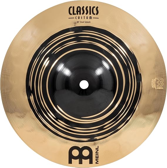 MEINL Cymbals CC10DUS Classics Custom Dual Series Splash Cymbal, 10 inch