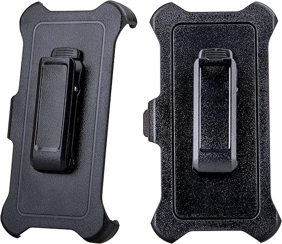 2 Pack Replacement Belt Clip Holster for Apple iPhone 13 Pro Max OtterBox Defender Series Case | Clip for Belt Holder (Case Not Included)