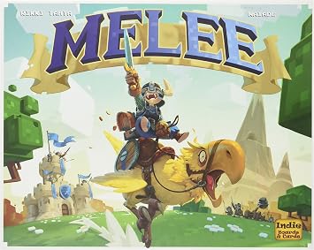 Melee Board Game by Indie Boards & Cards | Ages 10+ | 2-4 Players | 20 Minute Playing Time