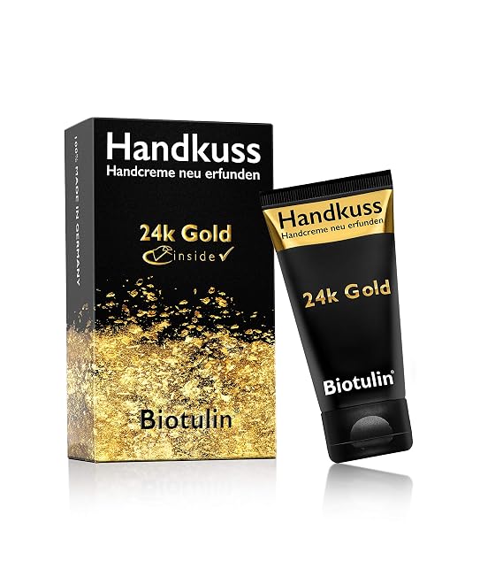 Biotulin Handkuss Hand Cream Lotion Reinvented 50ml For Hands Soft As Silk, 1.7 oz Creme
