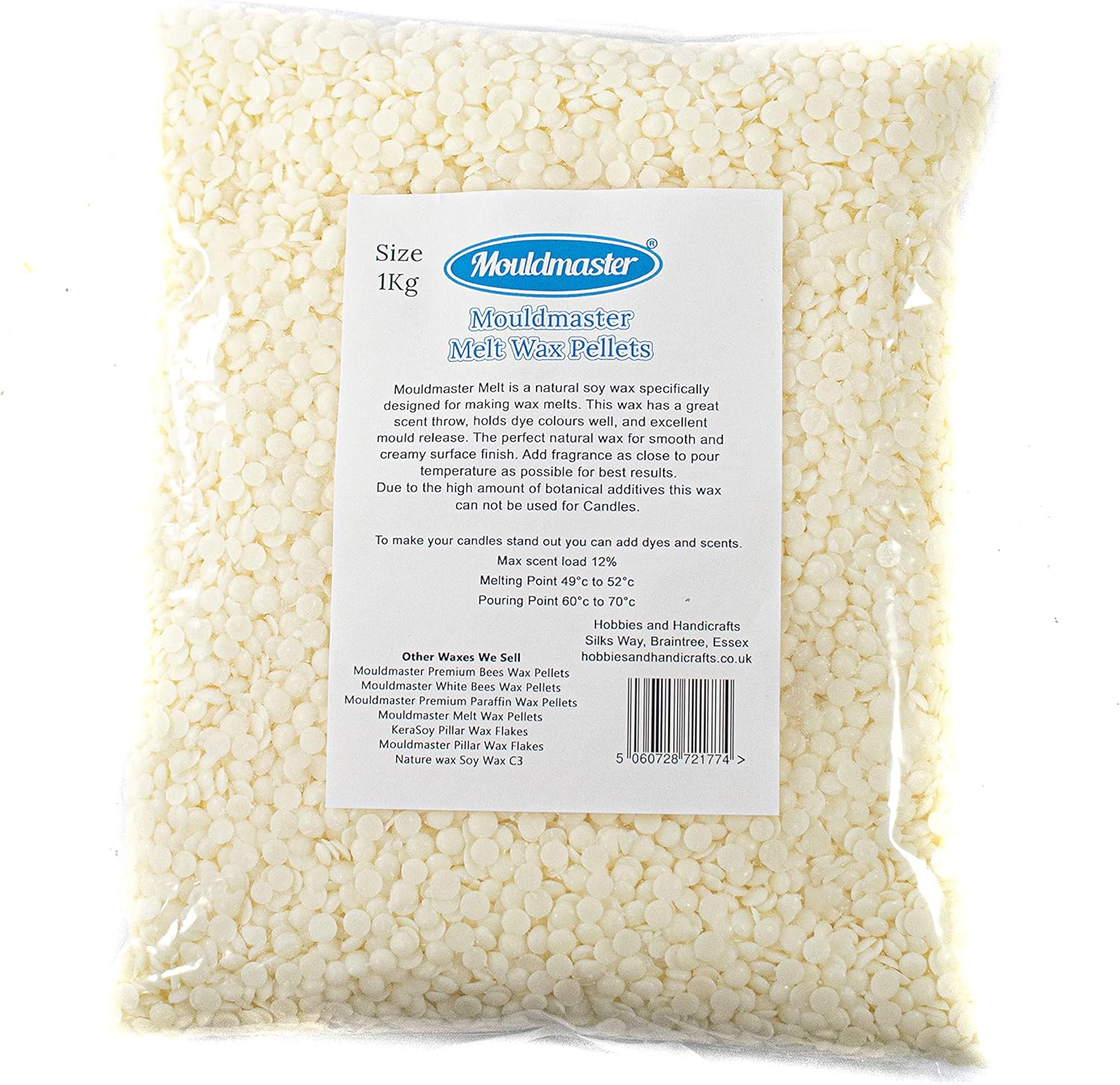 Mouldmaster Melt Wax Pellet 1kg