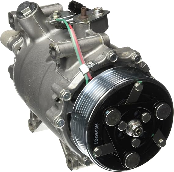 Denso New A/C Compressor with Clutch - 471-7056