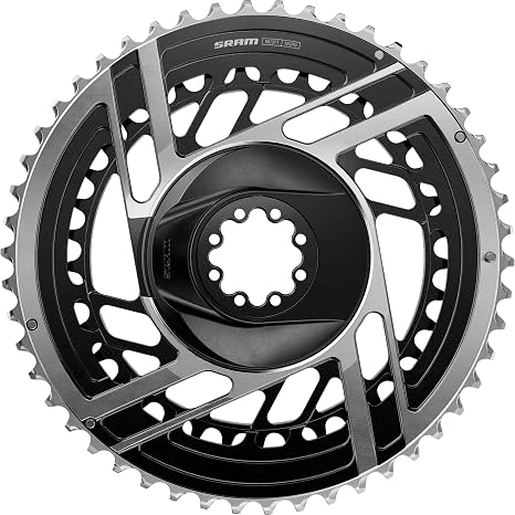 SRAM RED AXS 2X Power Meter Chainring Kit - 56/43t, 2x12-Speed, 8-Bolt, Dir