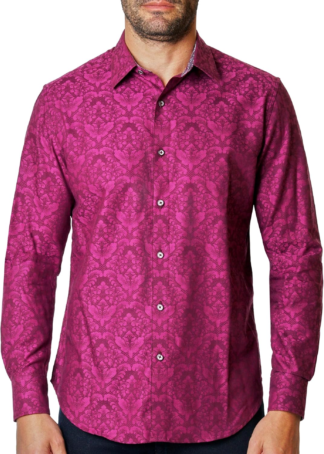 Robert Graham Men's Bayview Long Sleeve Woven Button Down Shirt Bayview Long Sleeve Woven Button Down Shirt Pack of 1