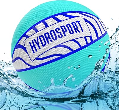 Pool Basketball Size 3 - Pool Toys for Kids, Teens, Adults - Water Basketball for Pools Party - Waterproof Swimming Balls - Water Toys for Kids Ages 8-12 - Lake, Beach Accessories - Summer Games