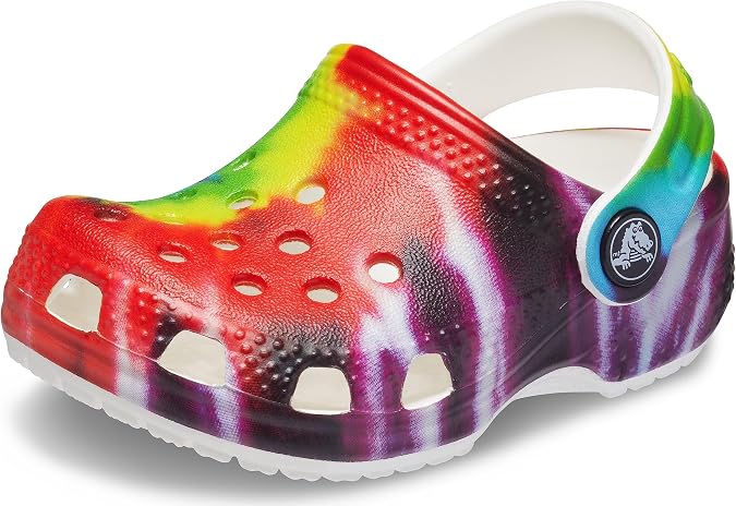 Crocs Kids' Classic Tie Dye Clogs