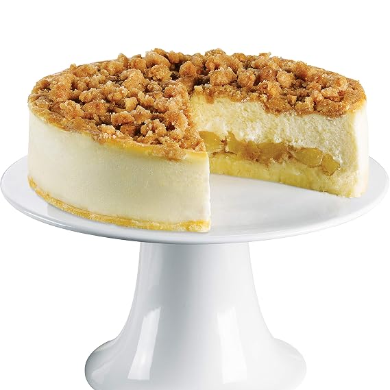 Junior's Cheesecake 8" Apple Crumb Cheesecake (Serves 10-12)
