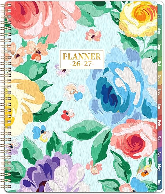 2026-2027 Planner - From JUL 2026 to JUN 2027, 9" x 11"