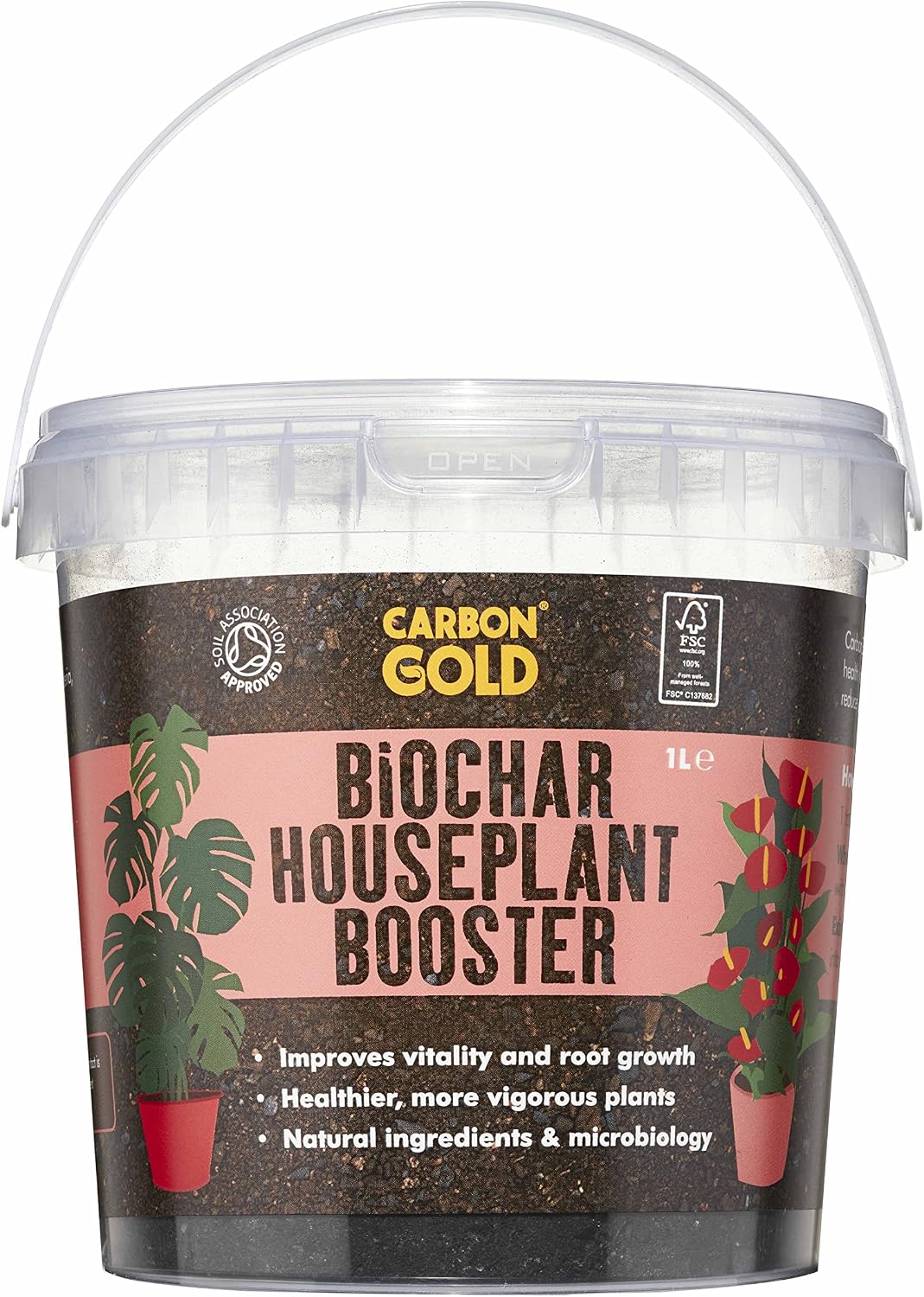CG BIOCHAR HOUSEPLANT Booster 1LT