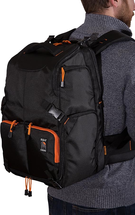 ACPRO1500W Water Resistant Drone Backpack Carrying Case For DJI Mavic, Yuneec, And Parrot Drones, Controllers, And Accessories