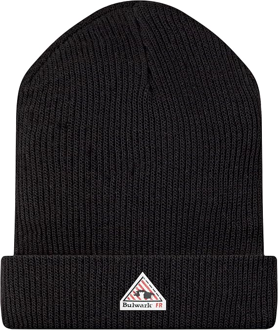 Bulwark FR mens Fr Knit Cap, Black, Medium US
