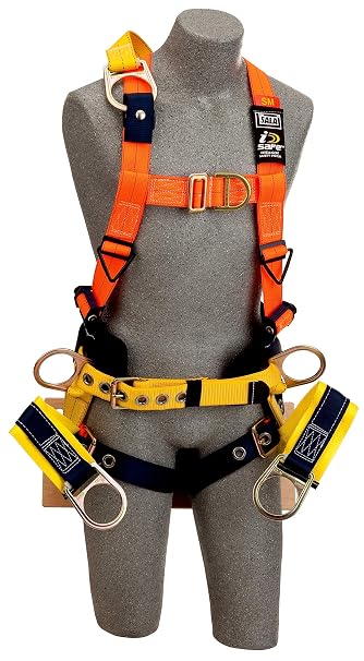 3M DBI-SALA Delta Bosun Chair Harness 1108125, Large, ANSI Z359.1, OSHA 1910.66, OSHA 1926.502