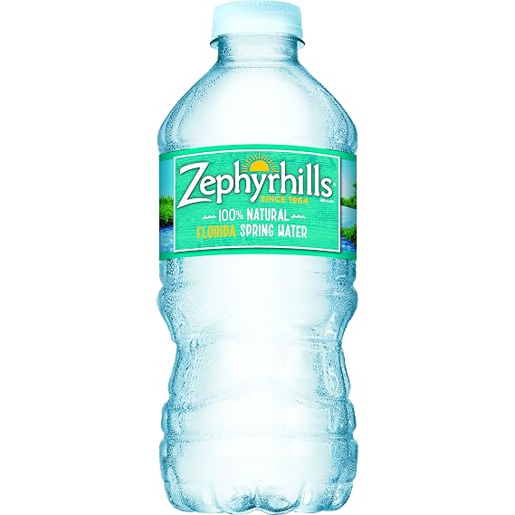 Zephyrhills 100% Natural Spring Water, 288 Ounce