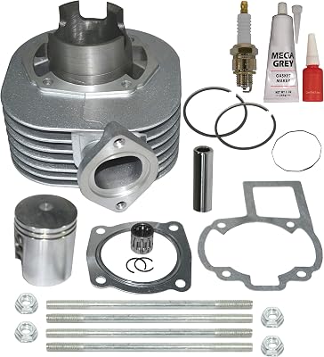 Zoom Zoom Parts Cylinder Piston Kit Rings Gaskets Pin Top End Set Suzuki Lt 80 Lt80 1987 1988 1989 1990 1991 1992 1993 1994 1995 1996 1997 1998 1999 2000 2001 2002 2003 2004 2005 2006