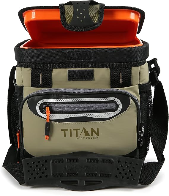 Titan Zipperless HardBody Cooler, Keeps Ice 2 Days