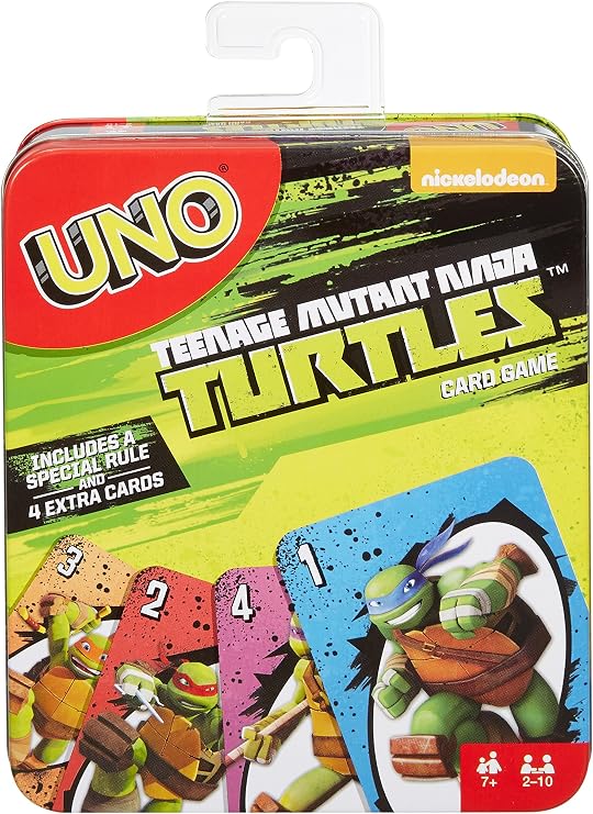 Mattel Games UNO: Nickelodeon Teenage Mutant Ninja Turtles - Card Game