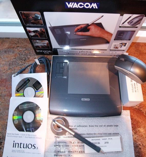Wacom Intuos3 4x5 Pen Tablet, PTZ430