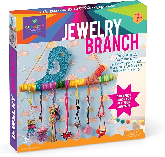 Craft-tastic Jewelry Branch Kit Craft Kit Makes One 16 Jewelry Holder