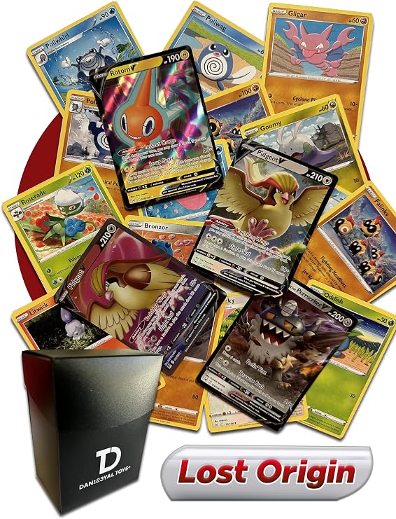 Lost Origin TCG Random Assortment Bundle ||  Ultra Rare + 30 Random Cards + Dan123yal Deck Box