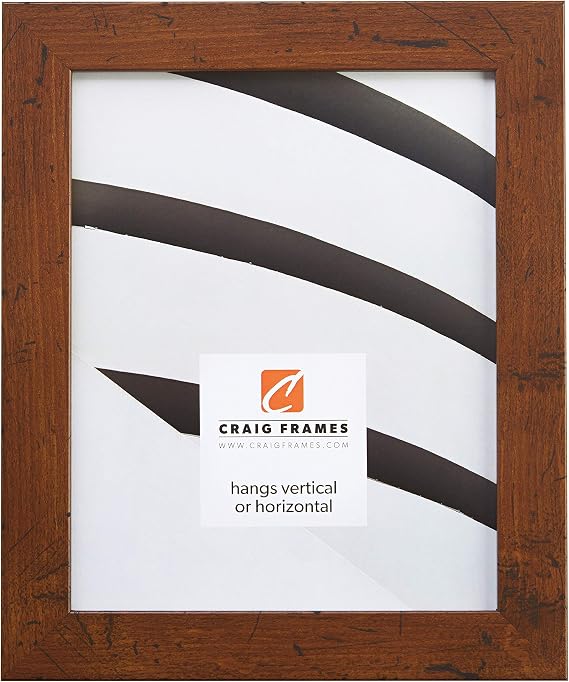 Craig Frames 24x36 Brown Picture Frame, Wall Decor for Art and Photos