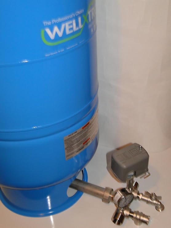 WELL-X-TROL WX-202; WX-202XL; WX203 PRESSURE TANK WITH 1 x 11 + UNION **STAINLESS STEEL** TANK TEE KIT - you choose: SQUARE D PRESSURE SWITCH FSG2 or M4 30/50; 40/60 (WX202-XL, 30/50M4)