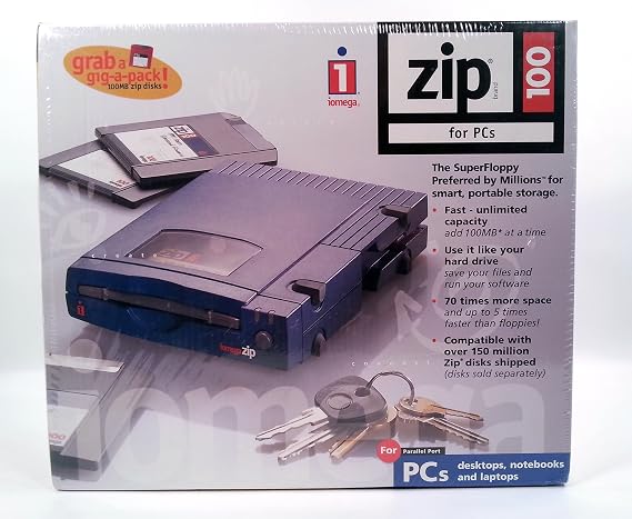 Iomega 10919 Zip 100 Drive (Parallel Port)