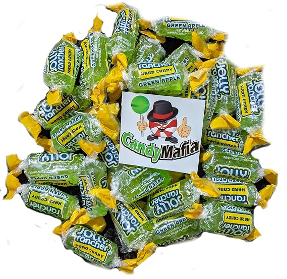 CandyMafia Bundle - Jolly Ranchers Hard Candy 1.2 Pound Bag + Magnet (Apple)