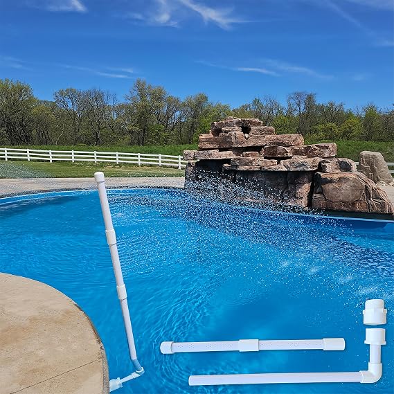 CHILLA Decreases Water Temperature 6-10 Degrees NO ENERGY REQUIRED | Swimming Pool Cooler Chiller Fountain DIY Install and Remove Waterfall Spray In-Ground Return Sprayer Relaxation Chilling