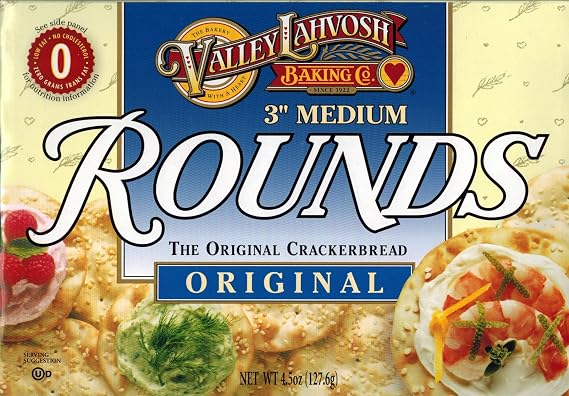 Valley Lahvosh Rounds, 3 inch, 4.5oz