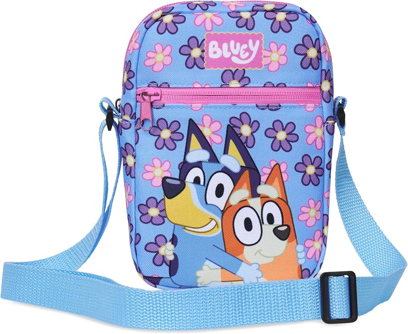 Bluey Purse for Girls Toddlers Shoulder Bag Crossbody Bag Cute Gifts for Girls.
