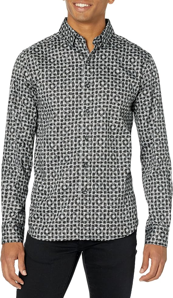Robert Graham Mens Kafton L/S Woven Shirt