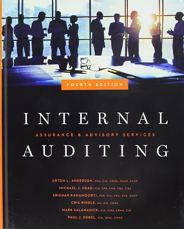 Internal Auditing: Assurance & Advisory Services, Fourth Edition