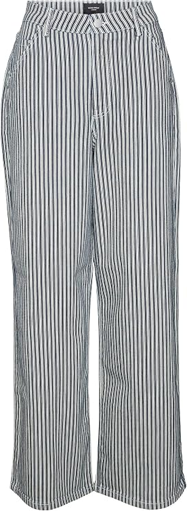 VERO FASHION VMKATHY HR LOOSE WIDE STRIPED JEANS Jeans Women
