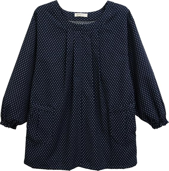 WATANOSATO Front Zipp Tunic Made in Kurume Japan Import Asian Size