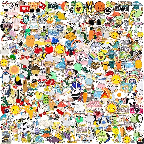 20 50 pcs Enamel Pins Set Cute Pins Bulk for Backpack Hat Jacket Funny Brooches 50pcs, QNGA10QNG21050