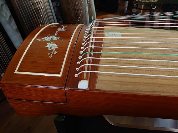 Rosewood Guzheng with Mother-of-pearl