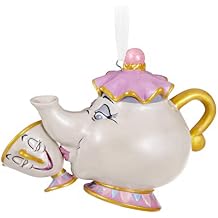 Hallmark Keepsake Christmas Ornament 2023, Disney Beauty and the Beast, A Mother's Love, Mrs. Potts and Chip
