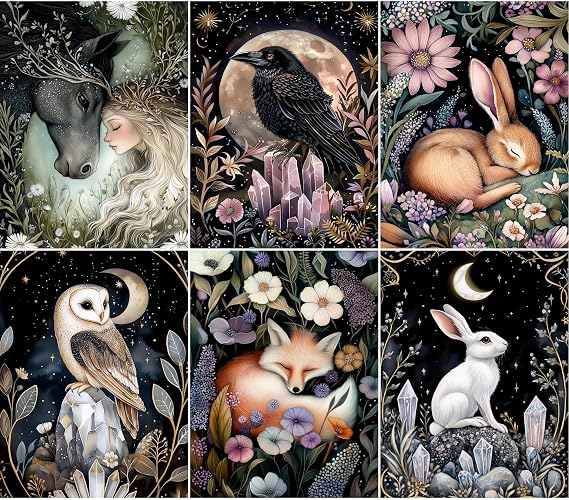 Forest Animals Rice Papers, 8 x 10.5 inch Decoupage Paper Design for Furniture, Mixed Media, Cards & Crafts, Decoupage by CRAFT KREATIVELY
