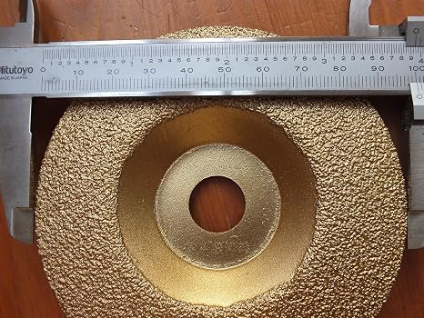 TechDiamondTools Diamond Cup Wheel for Angle Grinder 4 inch 30 Grit