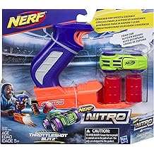 Nerf C0781 NER Nitro THROTTLESHOT Blitz Blue
